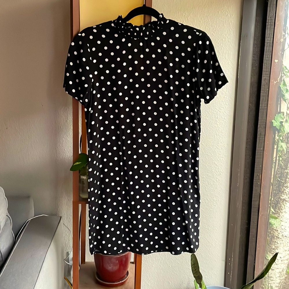 Black & White Polka Dot Dress